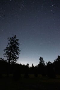 Stargazing at Kowana Valley near Yosemite